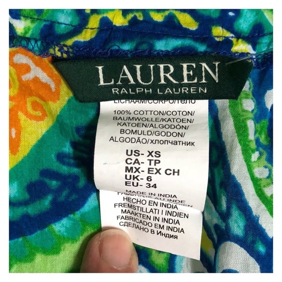 NWT Lauren Ralph Lauren Cover-up - Picture 6 of 10